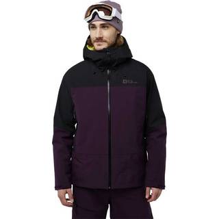 Jack Wolfskin Men's Alpspitze Tour 3l Jacket Midnight Plum, S