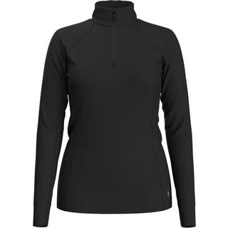 Smartwool Women's Classic All-Season Merino BL 1/4 Zip Boxed Merino undertøj Damer størrelse M farve sort
