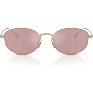 Oliver Peoples OV1347ST Estra Polarized 50353E 51 Solbriller Mænd Guld - Soft Gold - 51mm