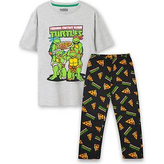 Vanilla Underground Vanilla Underground Grey Mens 100% Cotton Teenage Mutant Ninja Turtle Pyjamas