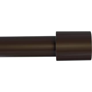 Gardinstænger til Windows 32 til 144 inches 1 tommer diameter Justerbar bronze gardinstang kraftig moderne gardinstang med enkle finials 32 """"-15