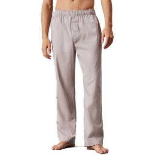 Calvin Klein Cotton Poplin Sleep Pant - Grey - Large