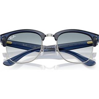 Ray - Ban Unisex RBR0504S CLUBMASTER REVERSE 670879 Solbriller Acetat Grå Blå Firkantet Normal Skygge