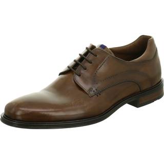 LLOYD Milan X-motion Cognac snøresko i blødt kalveskind (UK size 8½) Str. 42½