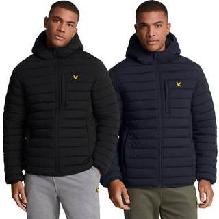 Lyle & Scott Lyle & Scott Blue Stretch Lightweight Quilted Jacket