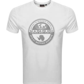 Napapijri S Bollo T Shirt White