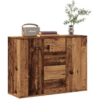 Skænk 88X30X65 Cm Konstrueret Træ - Gammelt træ