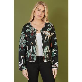 Yumi Vendbar Cotton Afkortet Vatteret jakkeEU 40 (UK 12)