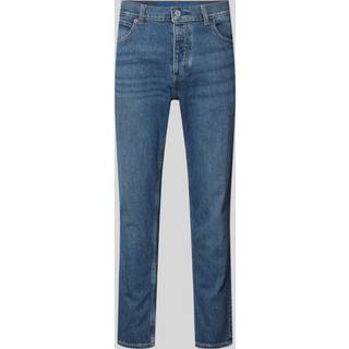 HUGO Brody Tapered Fit Jeans Medium Blue