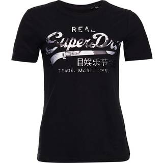 Superdry Vintage Logo Photo T-shirt med rosedesign