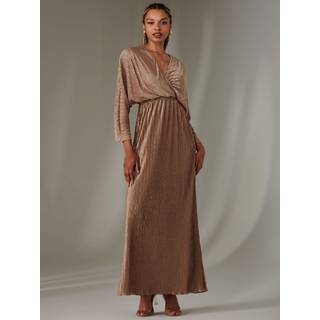 Jolie Moi Flæsekant Hem Chiffon Midi Kjole40