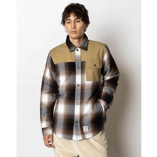Fat Moose Adam Ternet Overshirt Mørk Brun - XL