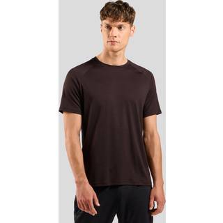 Odlo Essential 365 Running Shirt Men - Brown, Size S - brown