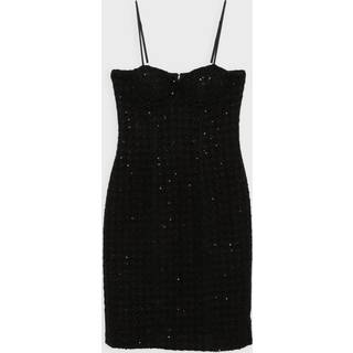 Rotate Dress Boucle Midi 36 - Black - 36