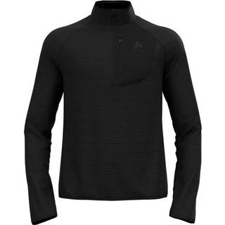 Odlo Ascent Mid Layer 1/2 Zip Fleecejakke Herrer størrelse XL farve sort