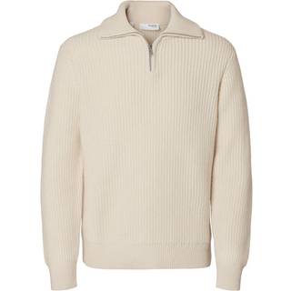 SLHLAND LS KNIT HALF ZIP