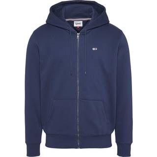 Tommy Jeans Flag Logo Full Zip Hoodie Navy