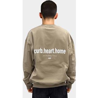 Woodbird - Wbcope Home Crew - Sweatshirts og trøjer til herre - Dark Beige - S