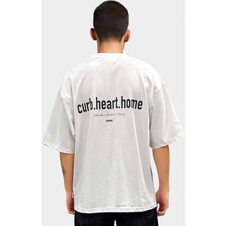 Woodbird - Wbbeam Solid Home Tee - T-shirts til mænd - White - L