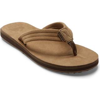 Quiksilver Herren Zehensandalen beige Velours