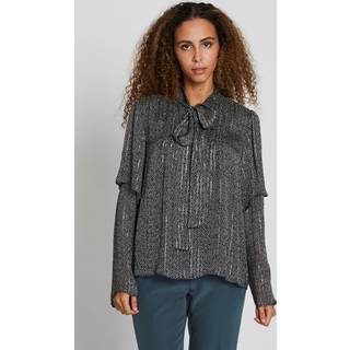Bruuns Bazaar Women Laurusbbpina Blouse Blouse Bbw4292 Black Print (34)