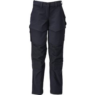 MASCOT CUSTOMIZED arbejdsbukser med knælommer, mørk marine - 82C50