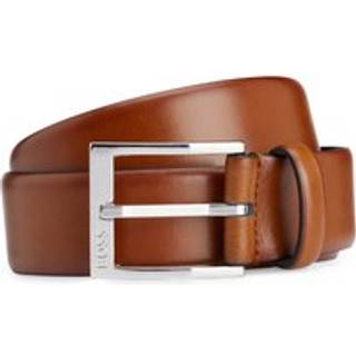 BOSS Black Herren Gürtel braun, cognac Glattleder