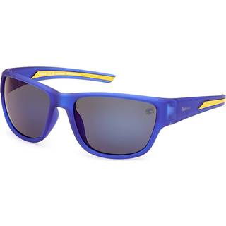 Timberland Mand TB00023 91D Solbriller Injiceret Blå Røg Firkantet Polariseret