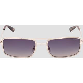 Guess Mand GU00168 32W Solbriller Metal Guld Blå Firkantet Normal