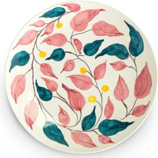 Mateus Flowers leaves serveringsfad Ø34 cm Hvid