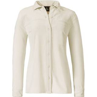 Schöffel Women's Blouse Lodos Bluse Damer størrelse 42 farve beige/hvid
