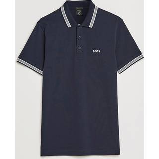 BOSS Green Herren Polo-Shirt blau
