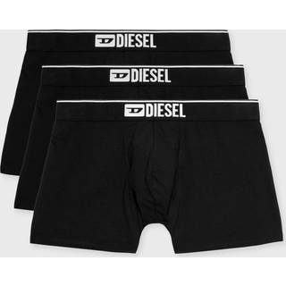 Diesel Underwear 3 Pack Long Trunks Black
