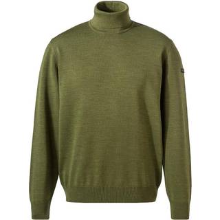 Maerz Herren Rollkragenpullover grün unifarben