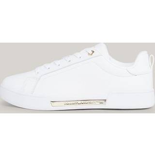 Leather Cupsole Court Trainers
