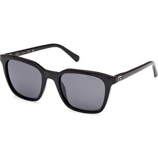 Guess GU00170 Polarized 01D 53 Solbriller Mænd Black - Shiny Black - 53mm