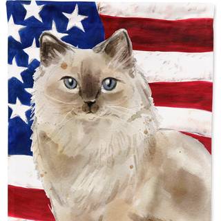 """"Carolines Treasures CK3037GF Ragdoll American Garden St?rrelse Outdoor-Flag Multicolor""""
