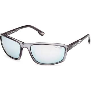 Skechers SE6130 Polarized 20D 62 Solbriller Mænd Grå - Transparent Dark Grey - 62mm