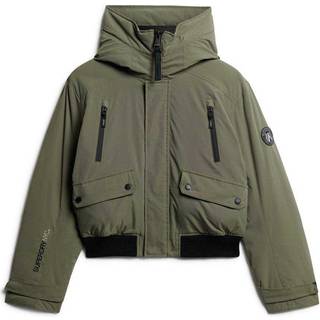 Superdry Superdry Dusty Olive Green City Padded Bomber Jacket