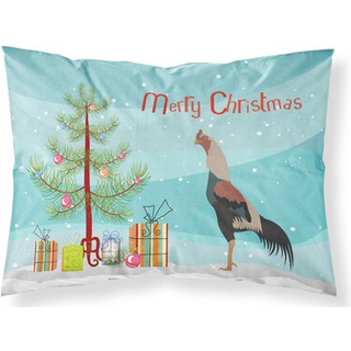 """" Caroline's Treasures Kulang Chicken Christmas Pillowcase Standard Multicolor """"
