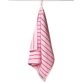 Bongusta Naram Håndklæder baby pink & ski patrol red - 70 x 140 cm