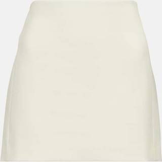 Wardrobe.NYC Virgin wool miniskirt - white - XL