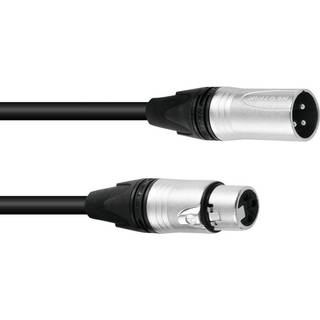 PSSO DMX cable XLR 3pin 20m bk Neutrik TILBUD løftdenløsem kabel løft løse den