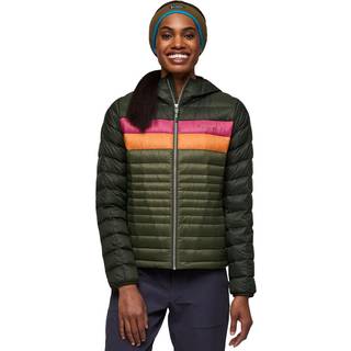 Cotopaxi Women's Fuego Down Hooded Jacket Woods And Fatigue, XL