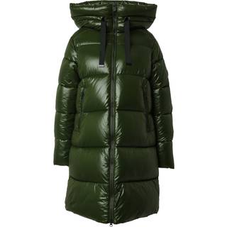 Save the Duck Women's Animal Free Long-Hooded Puffer Jacket Isabel Pine Green, M