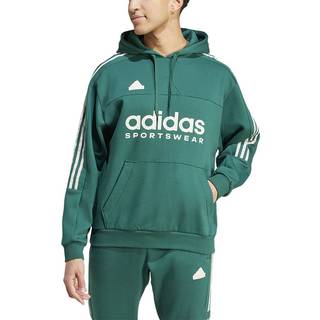 House of Tiro Fleece hættetrøje - Collegiate Green / Alumina - M