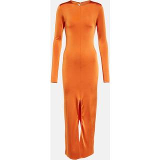 Marni Jersey midi dress - orange - XXXS