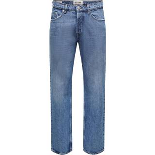 Only & Sons Edge Straight Fit 4939 Medium Blue Denim