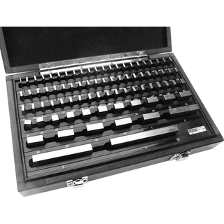 Måleklodser DIN/EN ISO3650 kl.1, sæt 87 stk