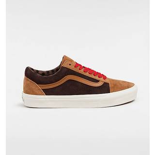 Vans - Old Skool Pig Suede Shoes, Man, Orange, Size: 44 - Orange - 44